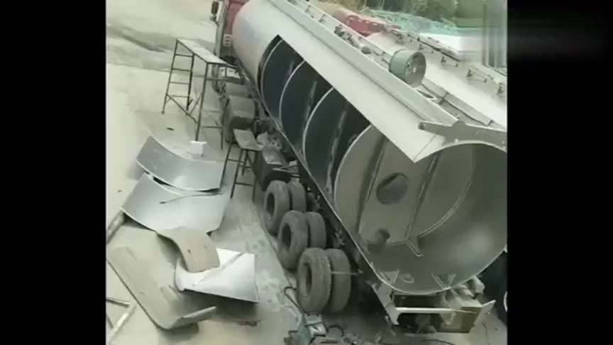 油罐车的内部结构身为老司机我一直以为是空心的
