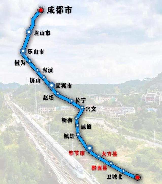 世界第一条山区高铁即将通车,始发站在成都,路上都是世界级景区