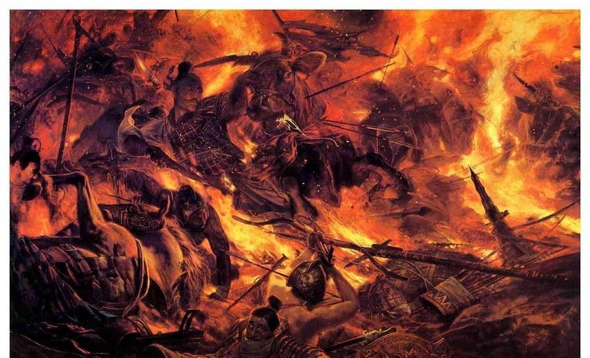 项羽进入咸阳,一把火烧了阿房宫,据说烧了有三个月,可能吗?