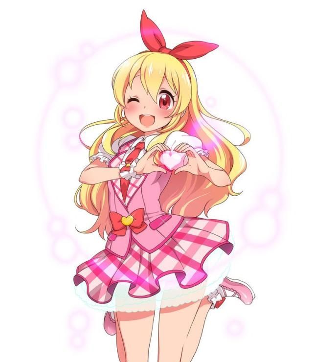 动漫萌图:超级可爱的姿势,用手比心的女孩子太可爱啦!__财经头条