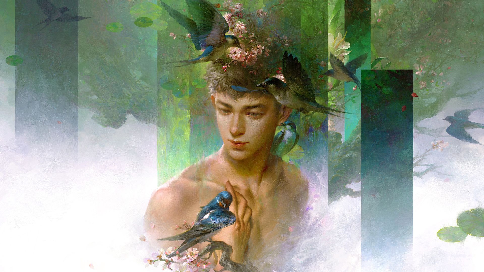 这位国产CG插画大佬画功相当扎实!油画般的质感显得画面很厚重