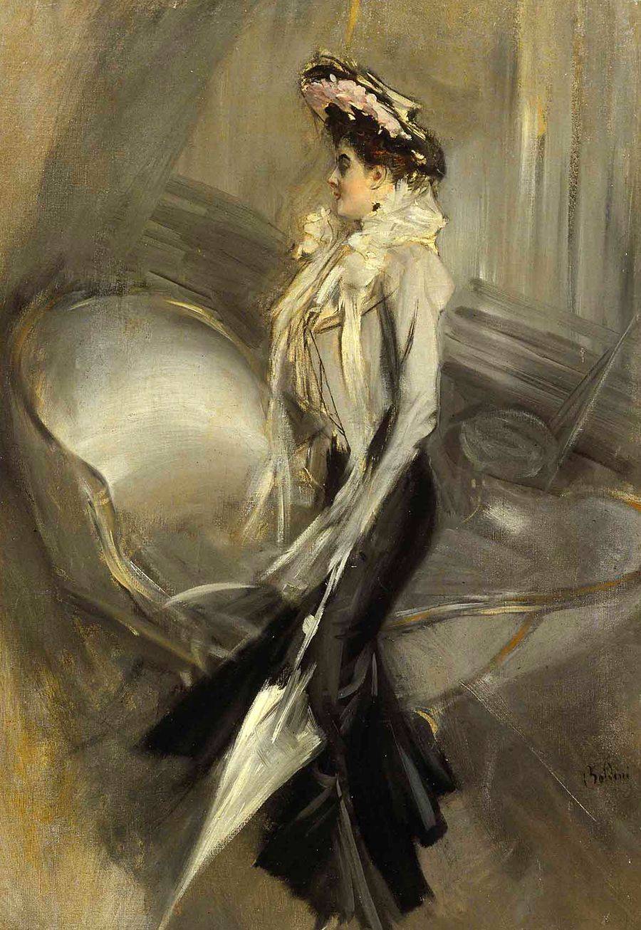 欣赏经典学习经典意大利油画大师乔瓦尼博蒂尼作品赏析