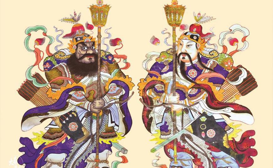 门神是秦琼和尉迟敬德，可寺庙的守护神又是谁，这些你知道吗？
