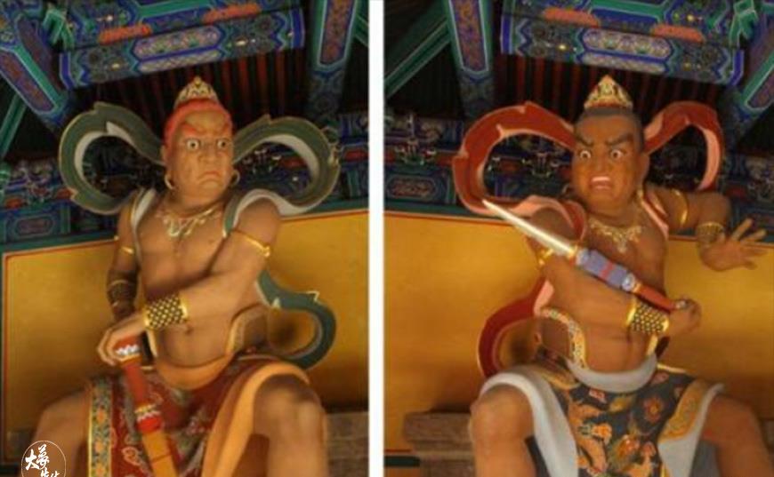 门神是秦琼和尉迟敬德,可寺庙的守护神又是谁,这些你知道吗?