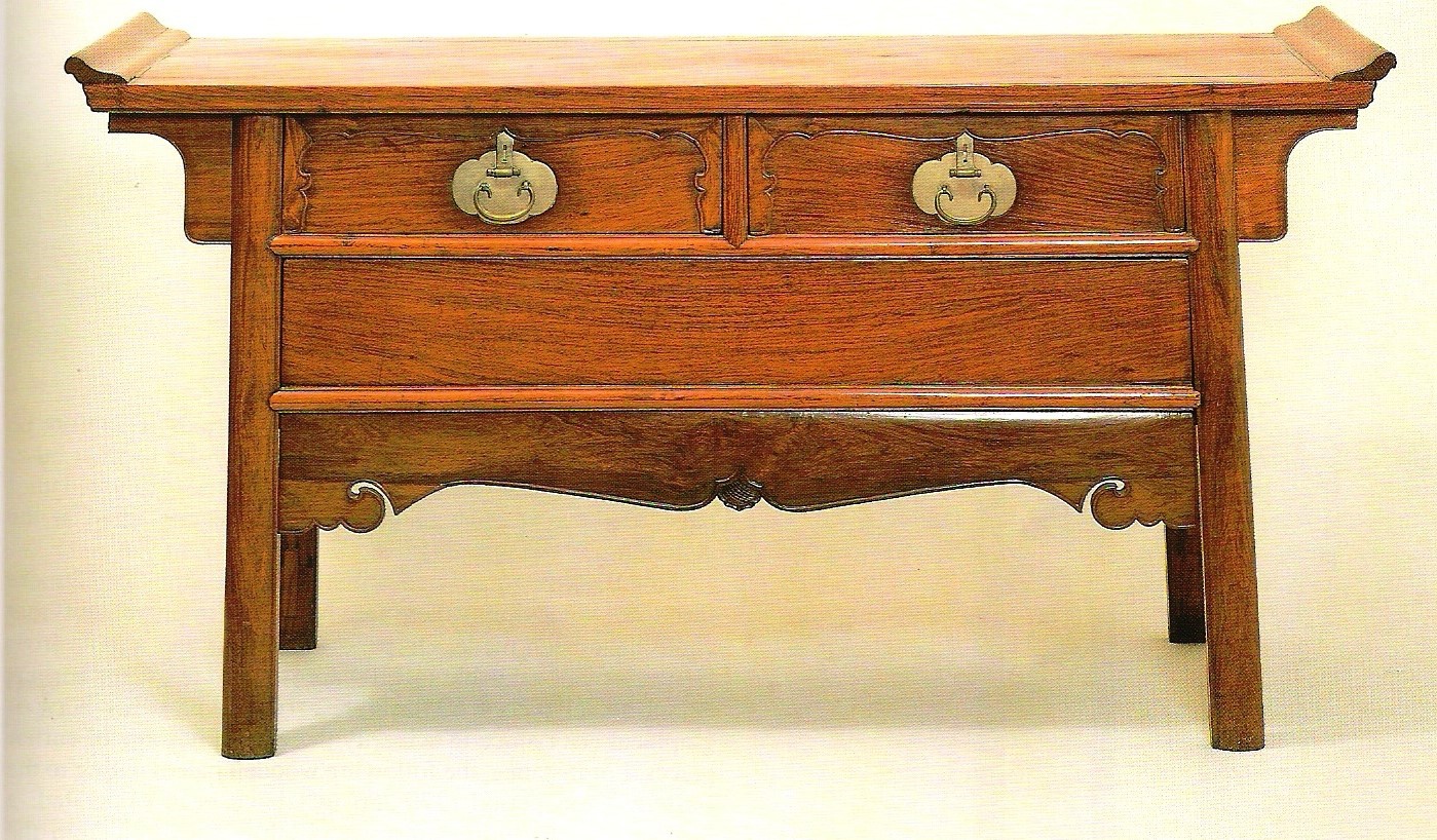 明式家具中的保险柜 安思远旧藏黄花梨联三橱设计图及制作细节