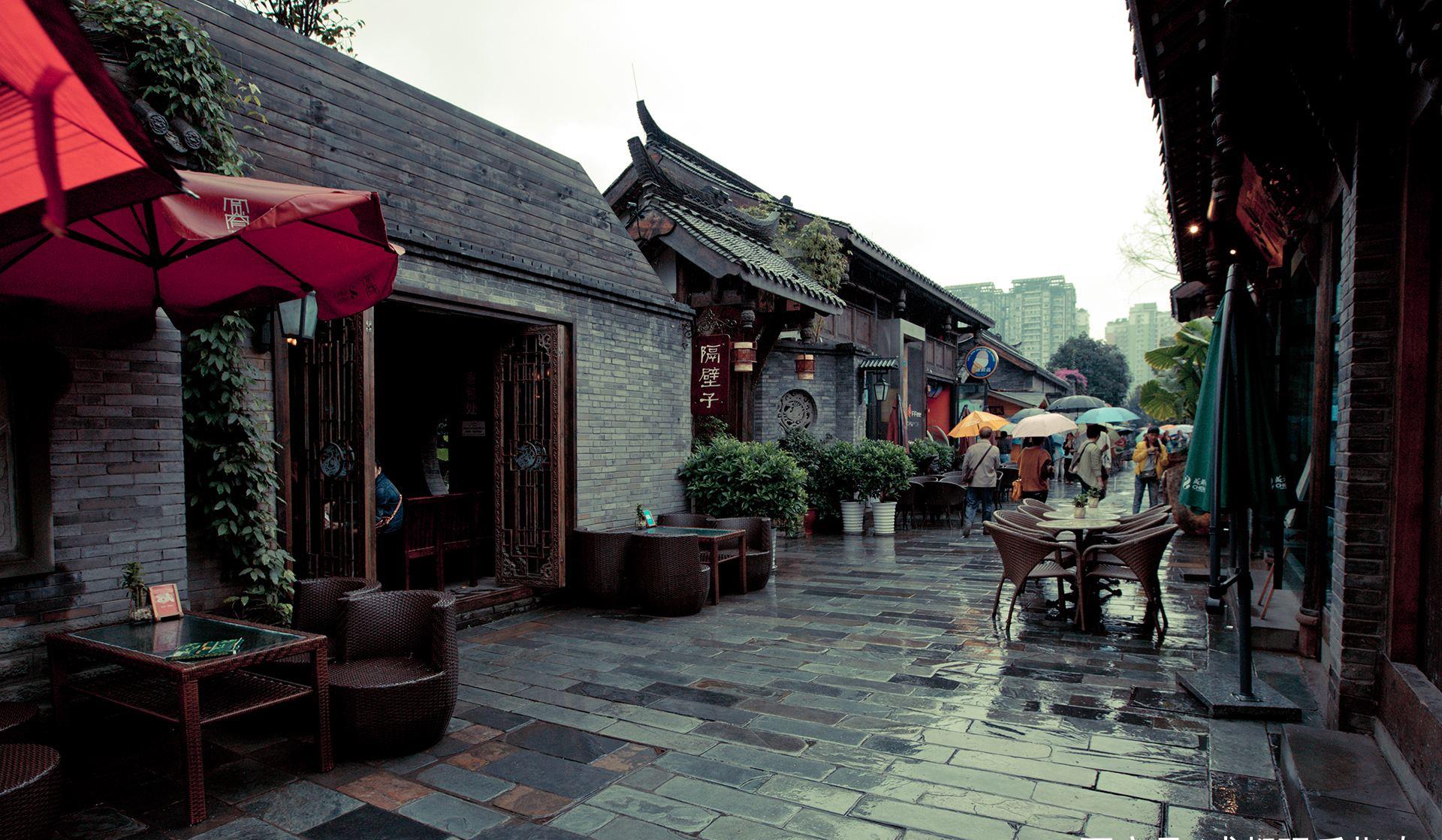 四川最受欢迎的街道,有美景有美食不可错过,而且还不收门票