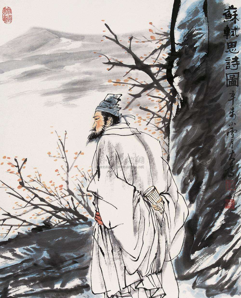 苏轼(1037年1月8日—1101年8月24日),世称苏东坡,北宋著名文学家,书法