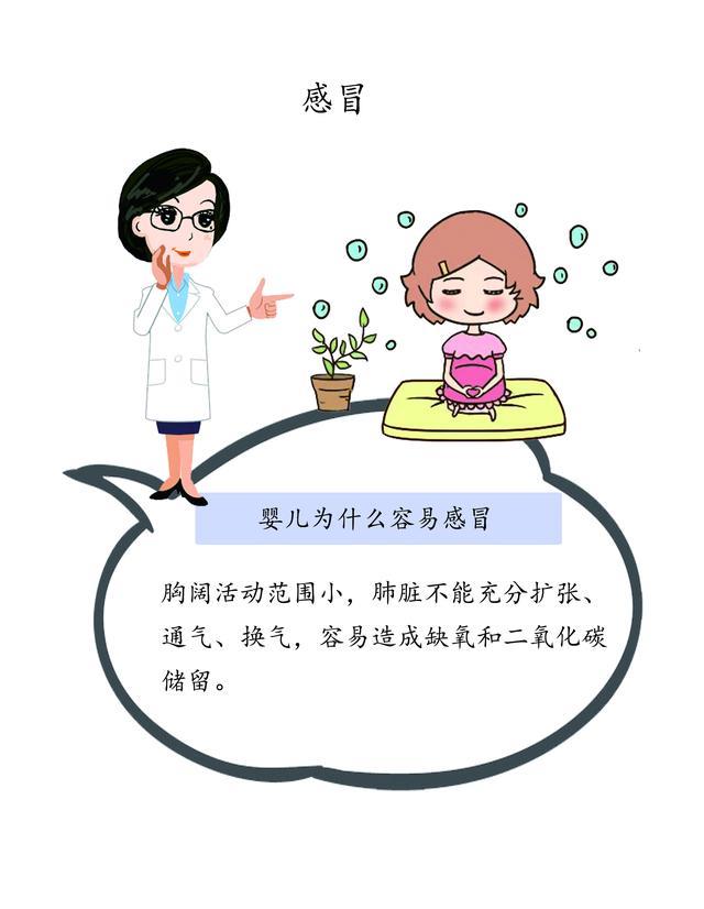婴儿为什么容易感冒发烧?