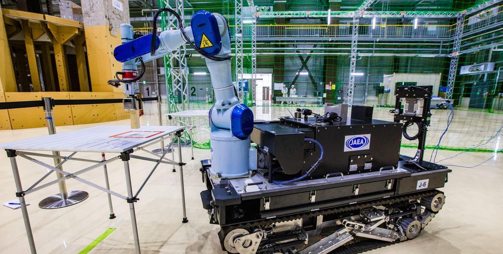 福岛核辐射将变成机器人修复!