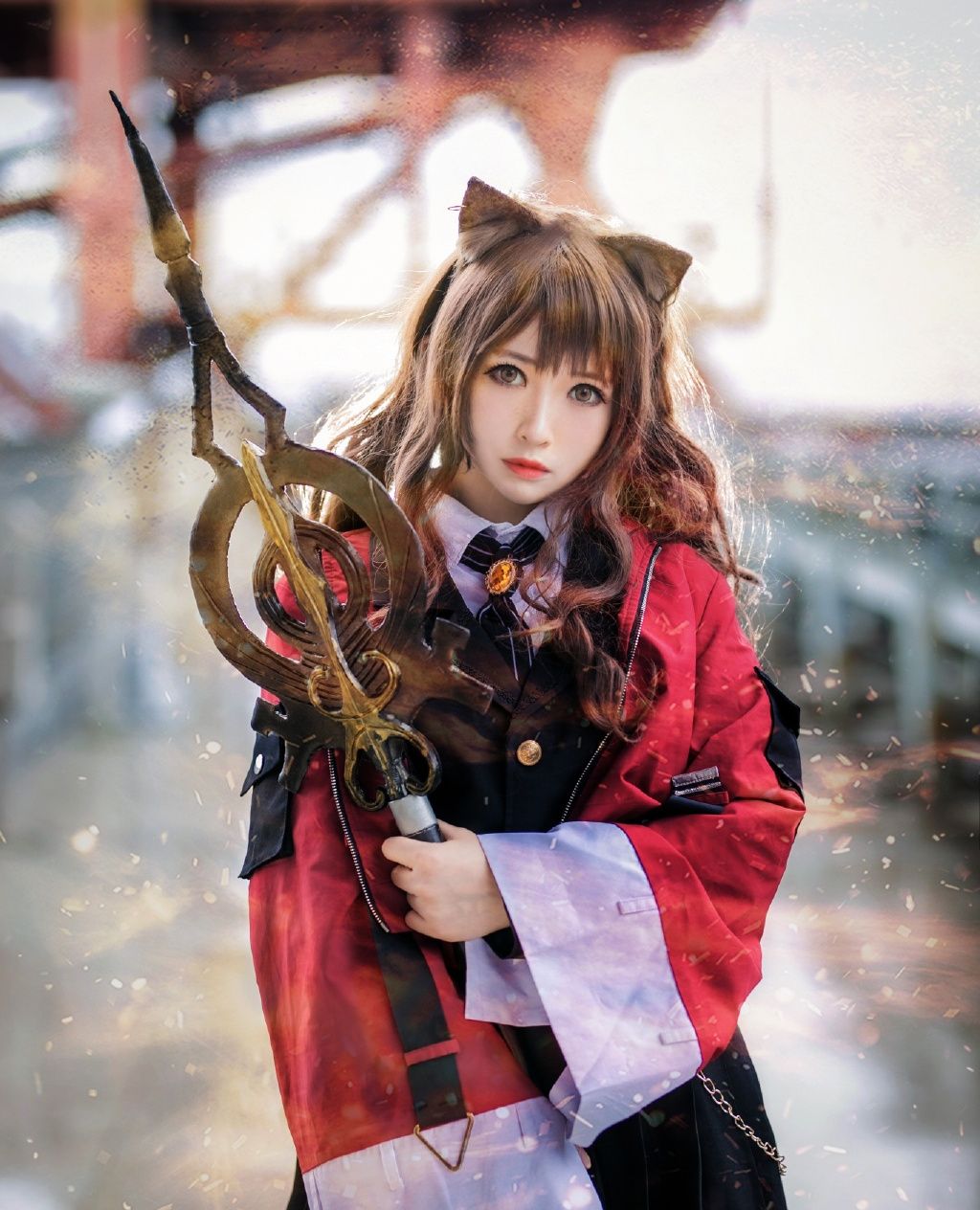 明日方舟天火cos:在达成目的之前,我会暂时在罗德岛停留