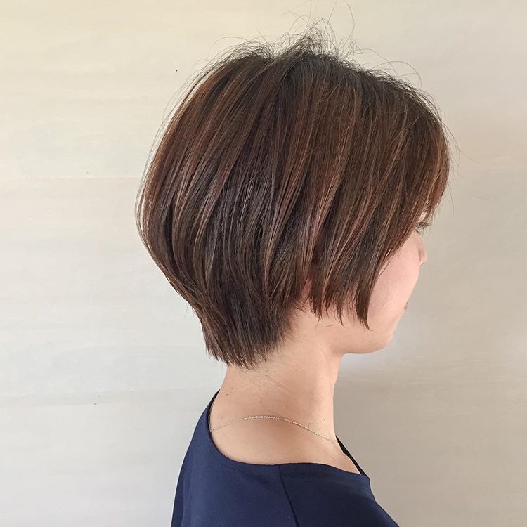 潮流厚重感短发塑颜减龄显年轻一步到位