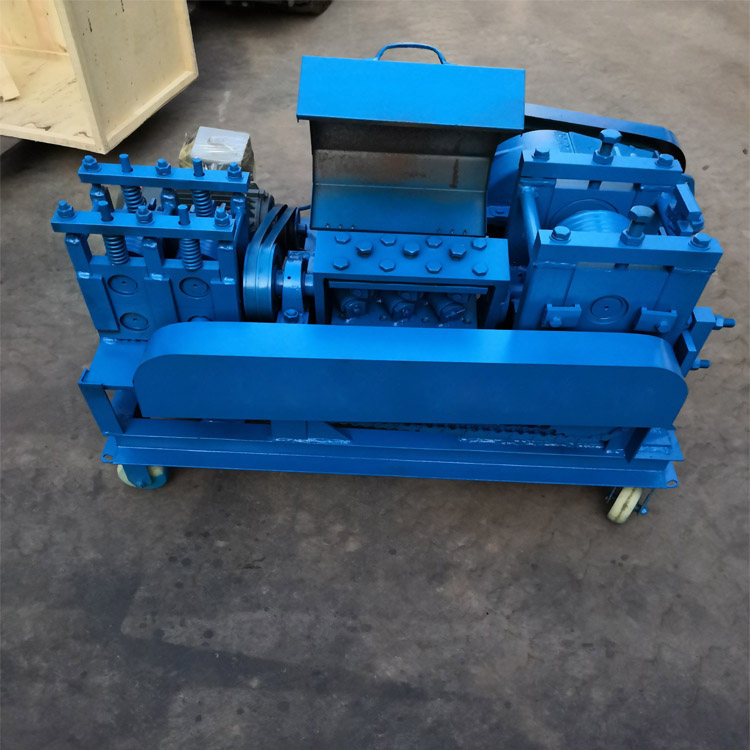 全自动废钢筋拉直机盘条要子调直机效率高是人工20倍