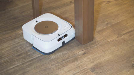 干活好手——喷水,擦地还会学习的机器人irobot braava jet m6