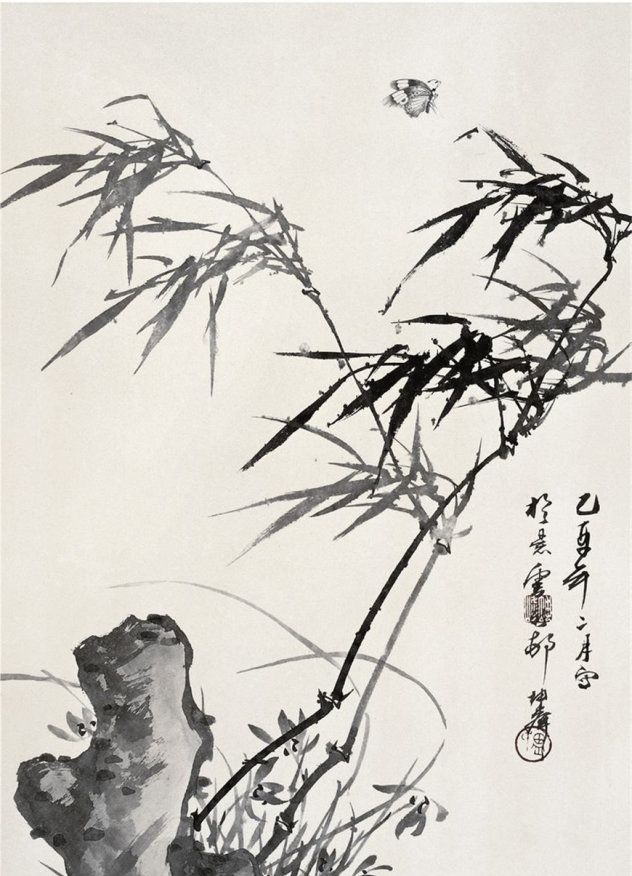 当代画竹子的画家排名图片