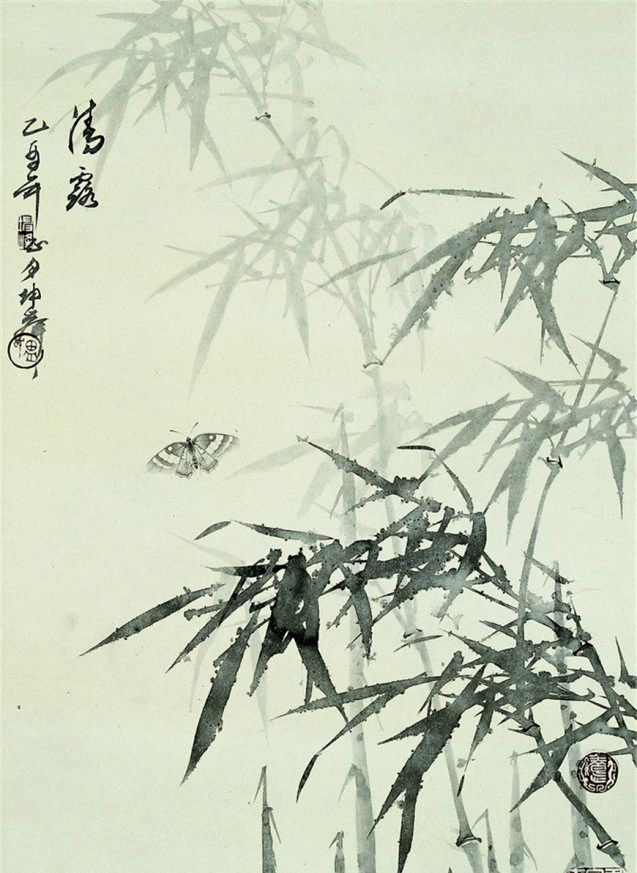 当代画竹名家卢坤峰作品欣赏