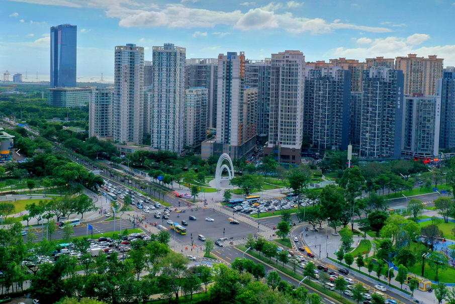 深圳宝安区以最美市容环境向新中国成立70周年献礼