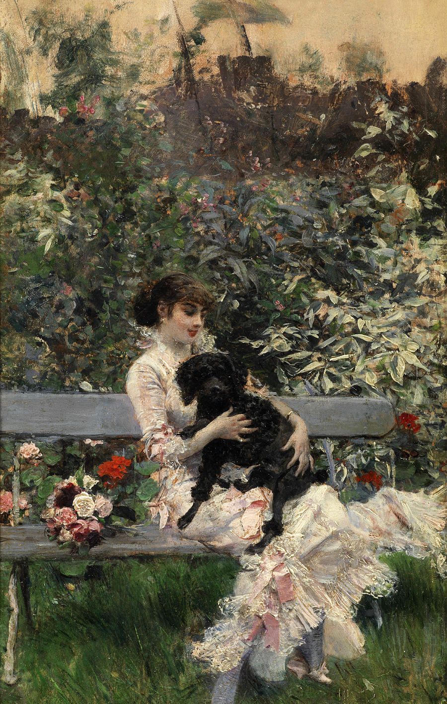 欣赏经典学习经典意大利油画大师乔瓦尼博蒂尼作品赏析