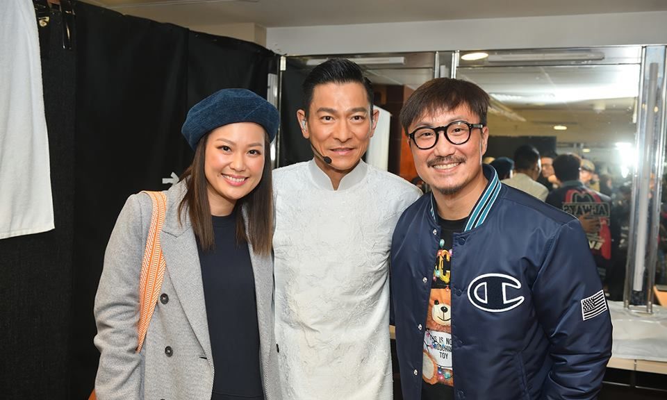 刘德华演唱会群星合照,「小龙女」与「杨过」再度同框|姜皓文|刘德华