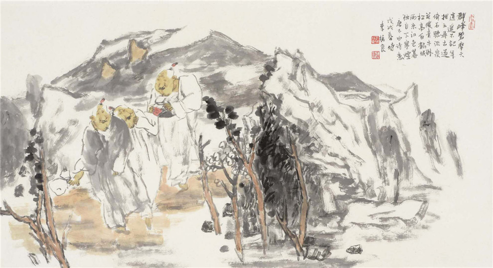 大龙画苑推荐当代收藏潜力画家:李振良