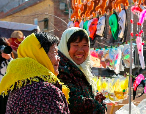 农村里土气的"方头巾",她温暖的怀抱是我的家,小时候的记忆