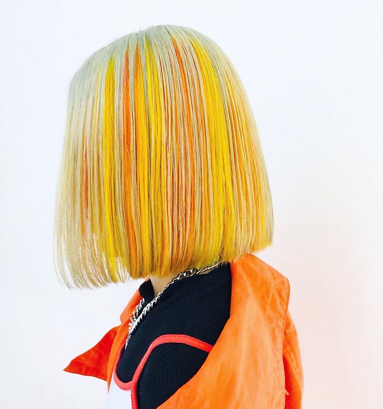 冰淇淋发色清新甜美甜腻的色彩让人看的眼花缭乱目不暇接