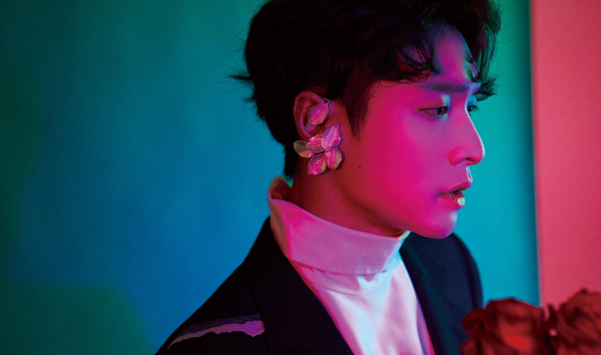 张艺兴,蜜桃妆真可爱