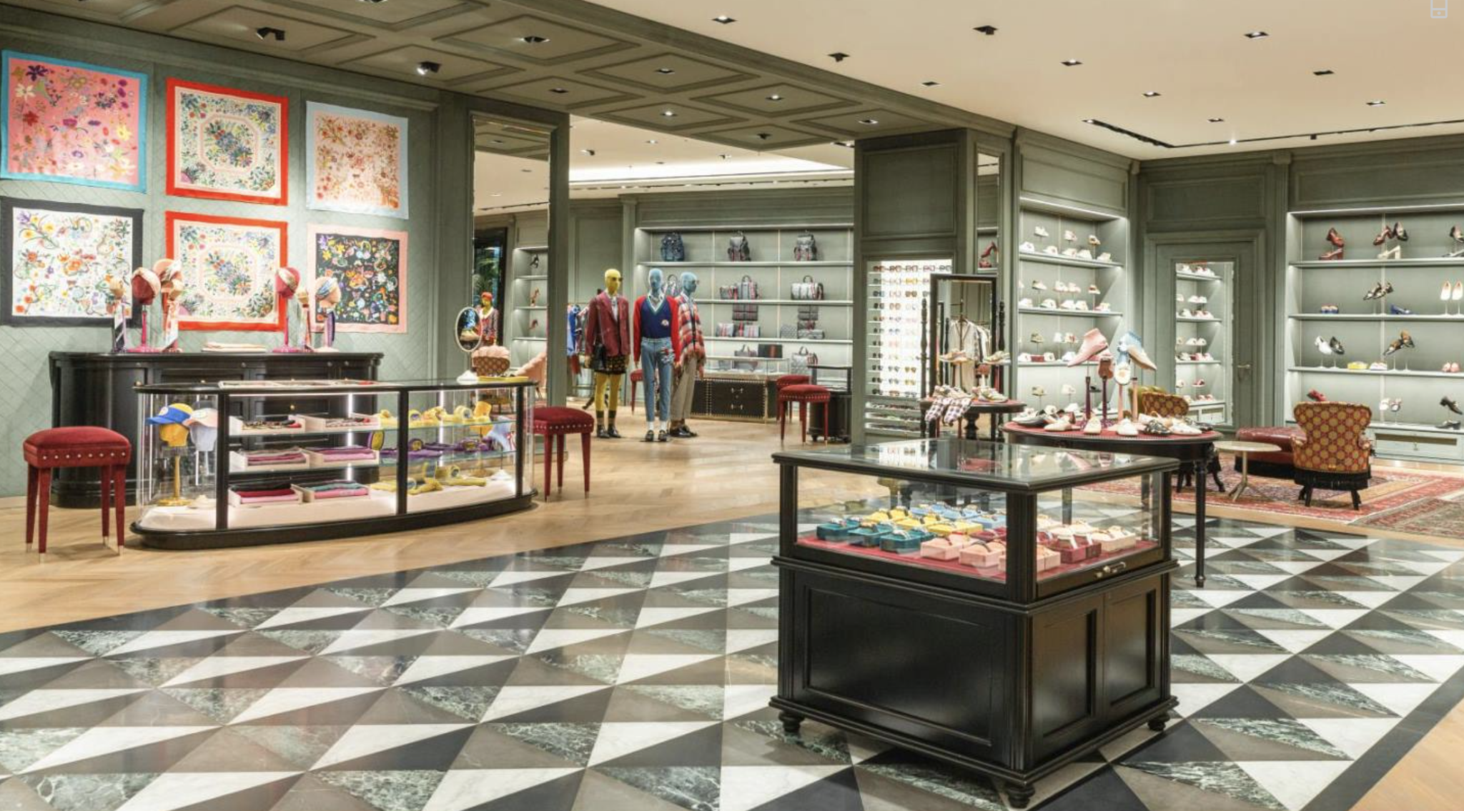 古驰欣然宣布沈阳万象城店盛大开幕