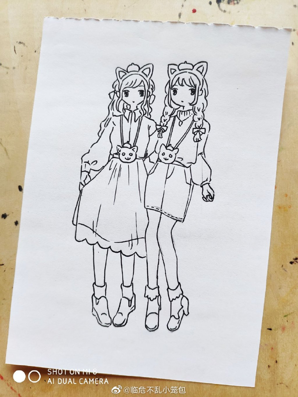 代表春天的着装颜色非生机怏然的绿色莫属姐妹装简笔画教程 高清图集 新浪网 代表春天的着装颜色非生机怏然的绿色莫属姐妹装简笔画教程 高清图集 新浪网