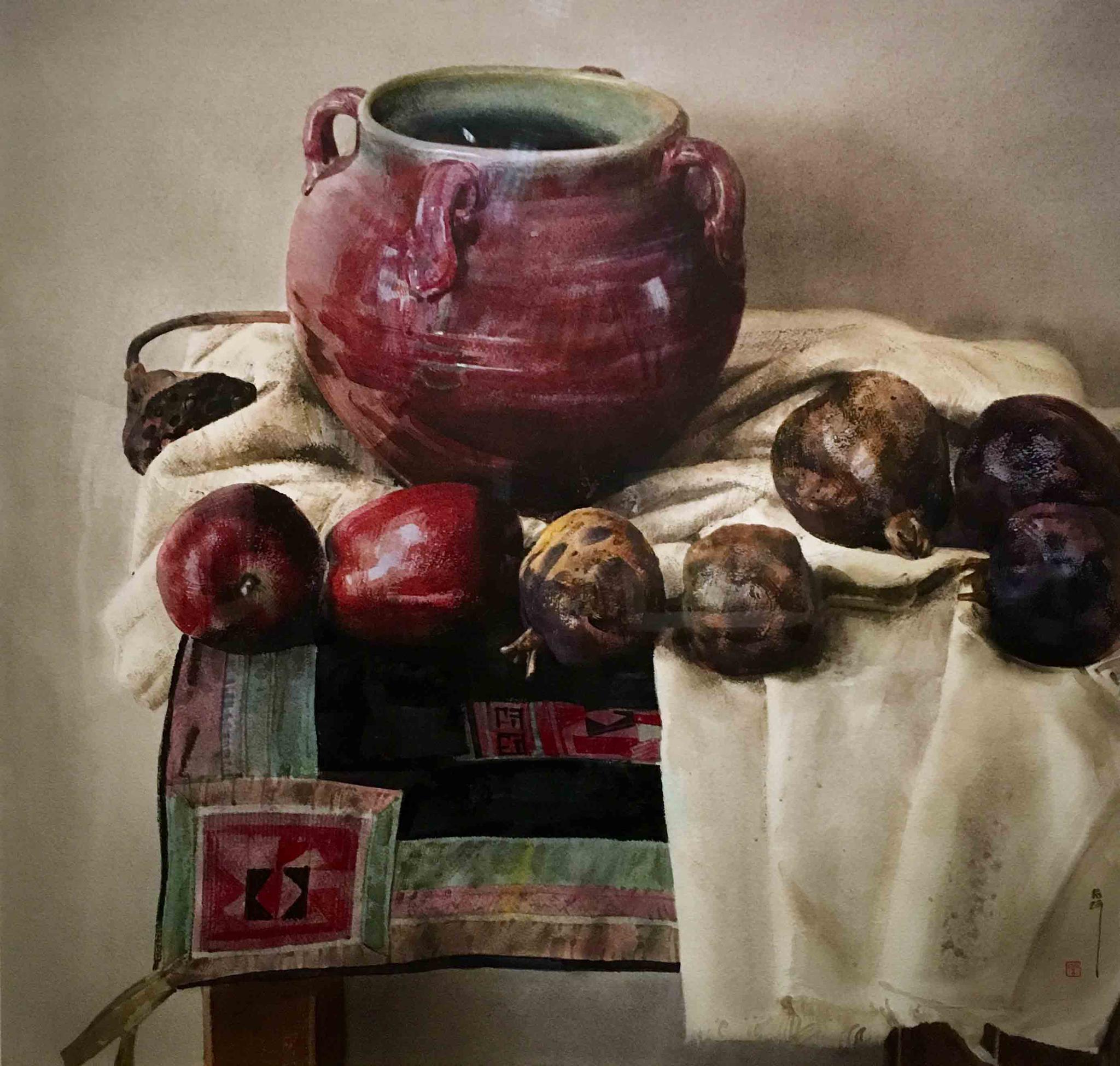 大美易见对话方与圆刘寿祥作品展武汉美术馆