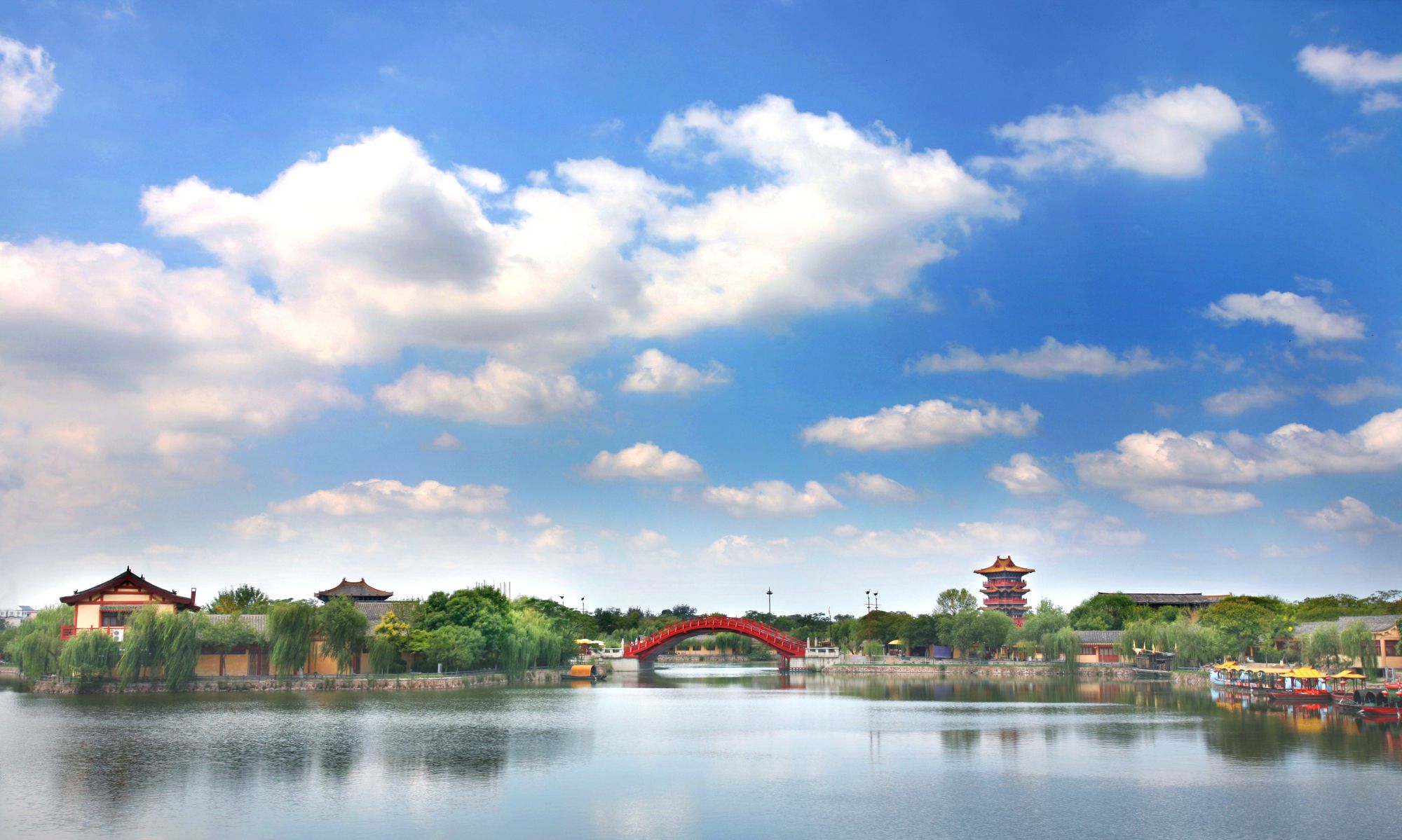 再现大宋东京梦华,开封清明上河园