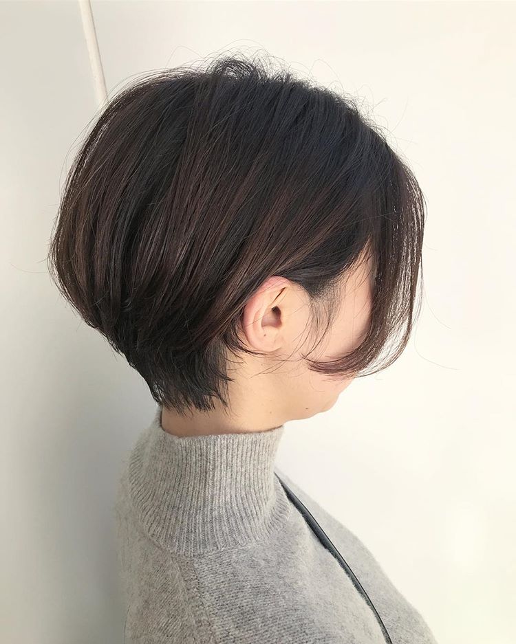 空气感立体短发,头发少的剪短后也变多了,女生30岁以后就这么剪