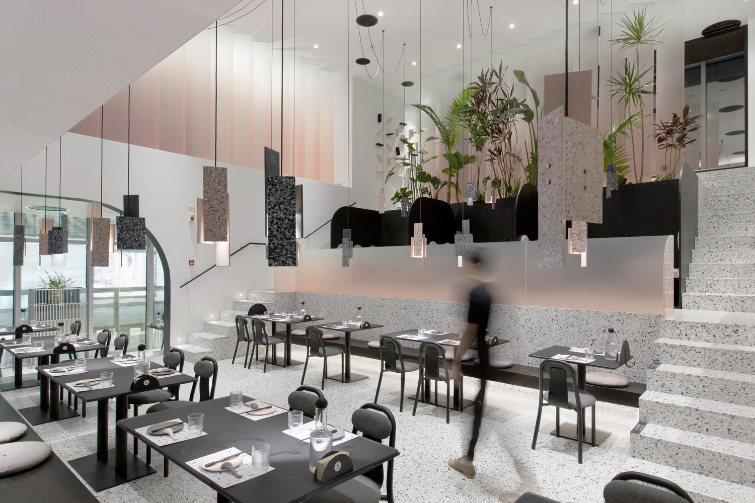 高端餐厅设计装修,素雅中自有难得的风味