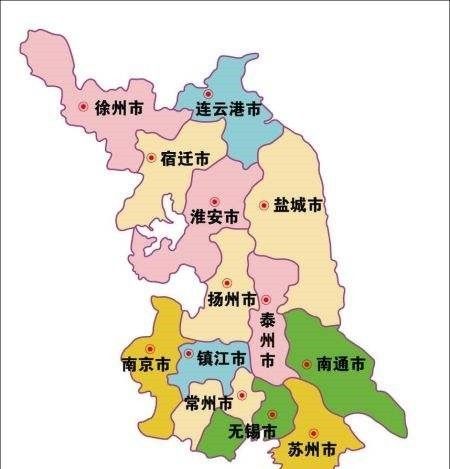 带你看清代江苏省历史地图,你的家乡属于哪个府?