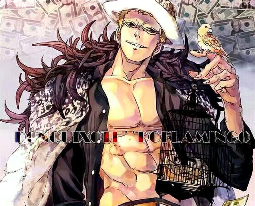 明哥在黑暗世界里的代号"joker",他的名字尾田取自扑克牌里的鬼牌