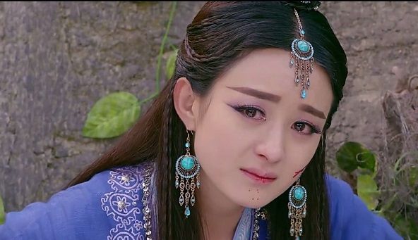 哭戏考验演技!杨紫哭相凄美,赵丽颖哭的心碎,图6孙俪自愧不如