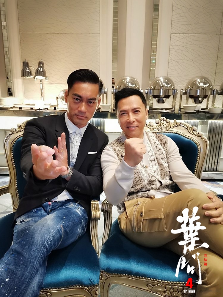 叶问4甄子丹点赞陈国坤神还原李小龙向功夫巨星致敬