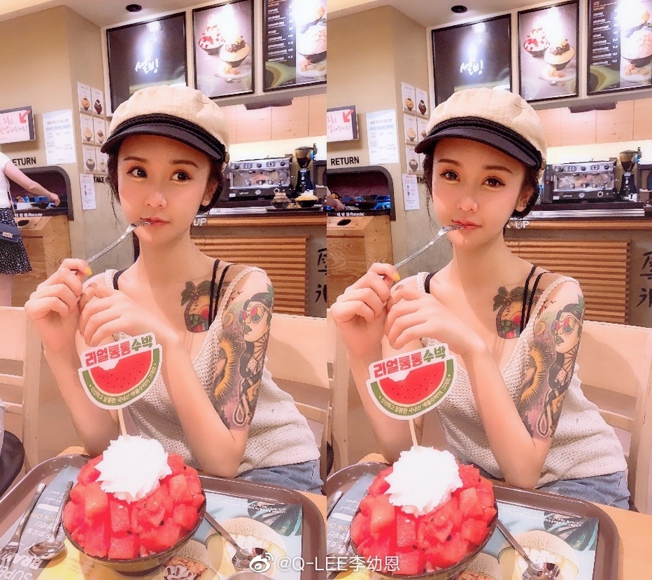 网红美女模特李幼恩迷人写真美照欣赏