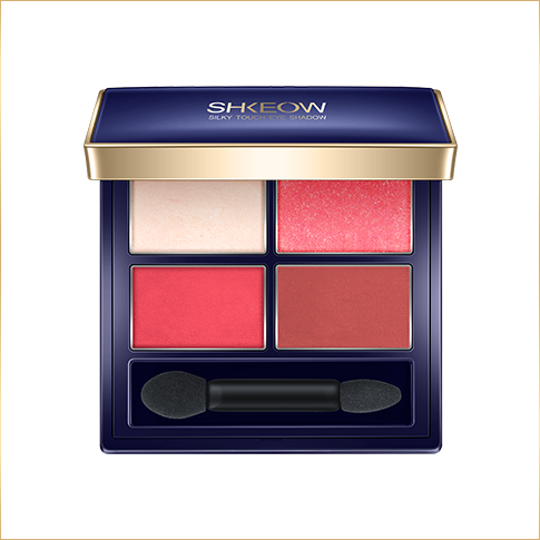 水肌澳四色眼影,戴眼镜女生如何化眼妆