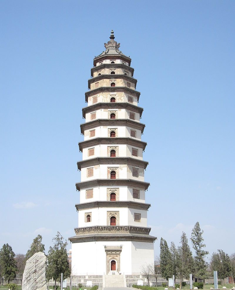 全国重点文物保护单位(河北篇):定州开元寺塔|塔身|定州市|中心柱|定县|忍冬_新浪新闻