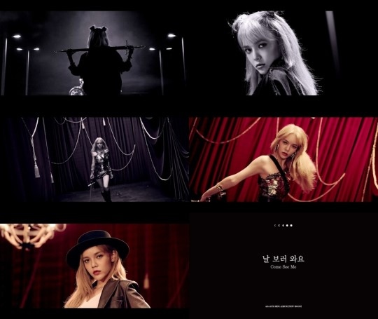 AOA申智珉公开第6张迷你专辑《NEW MOON》复出个人预告MV&形象