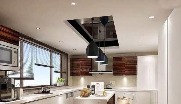 使用这种吊顶,厨房也能拥有设计美感!