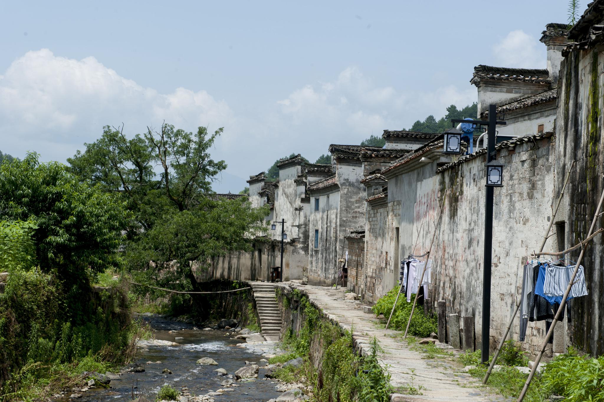 献礼改革开放大剧《大江大河》取景地的安徽泾县黄田古村