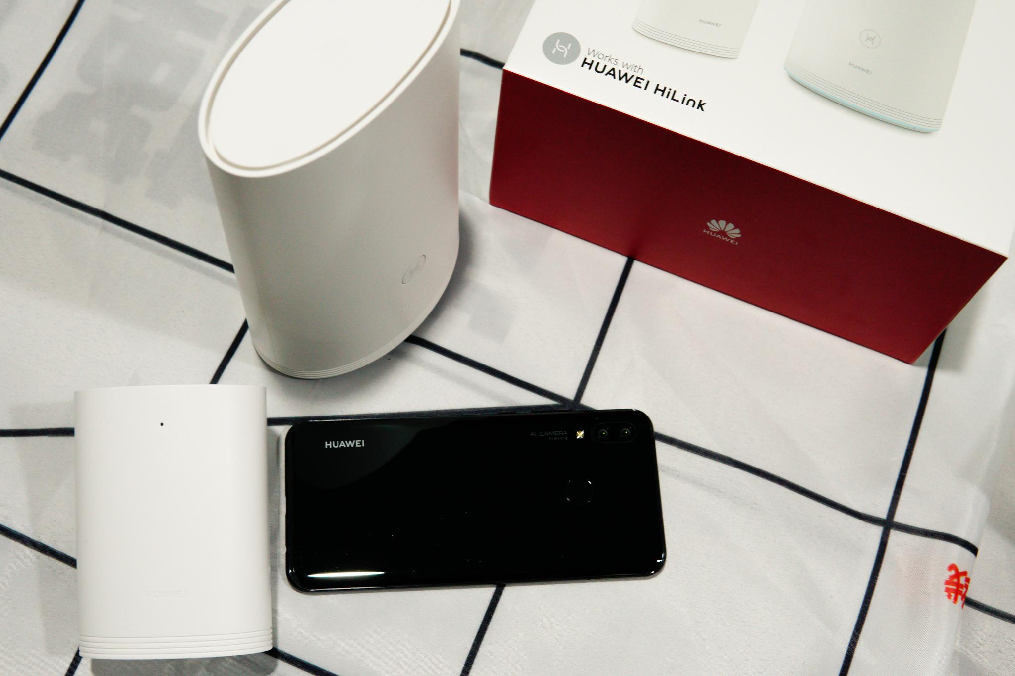 华为旗舰子母路由q2pro开箱采用电力猫协议