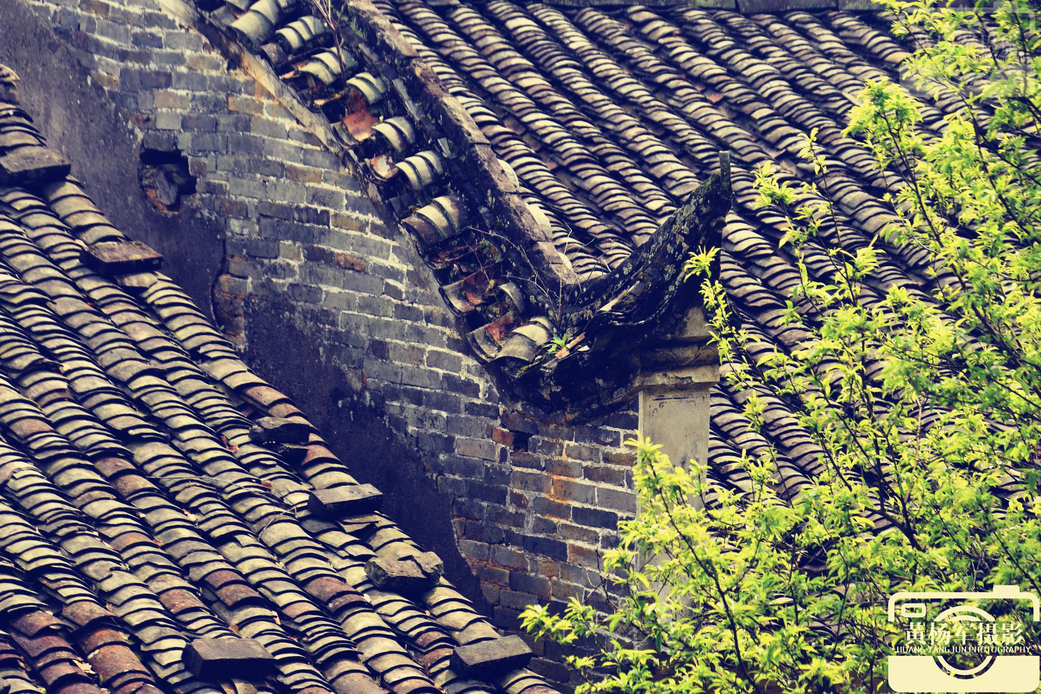 发现古建筑的美·于都县澄江古村的黑瓦老墙