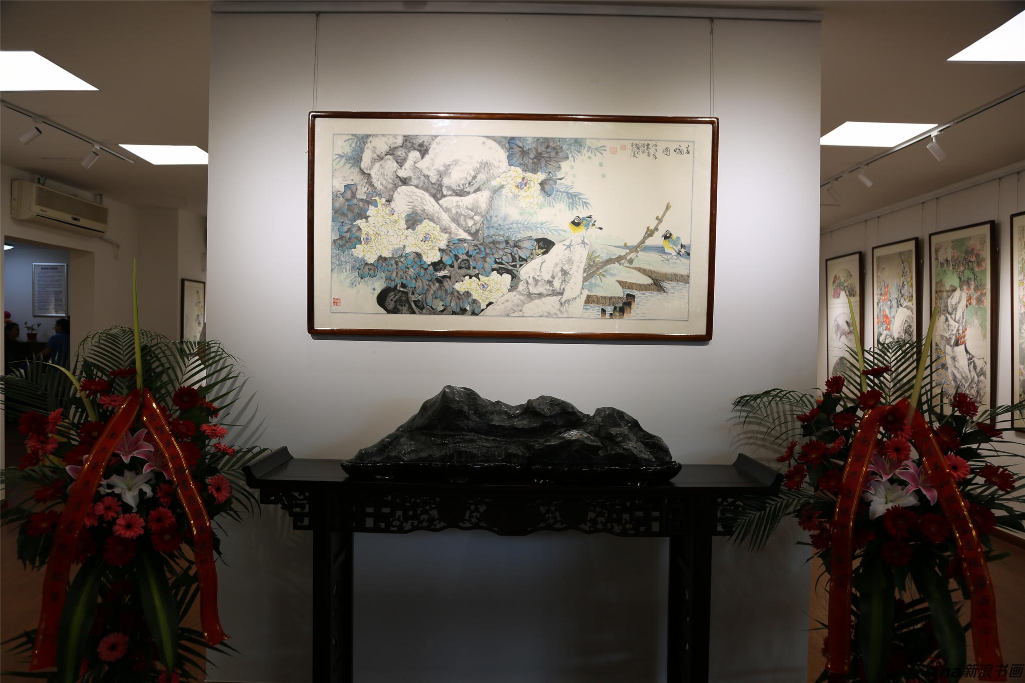 "驭心尘外 苏在毫端——吴和德画展"在南京慈善美术馆隆重开幕