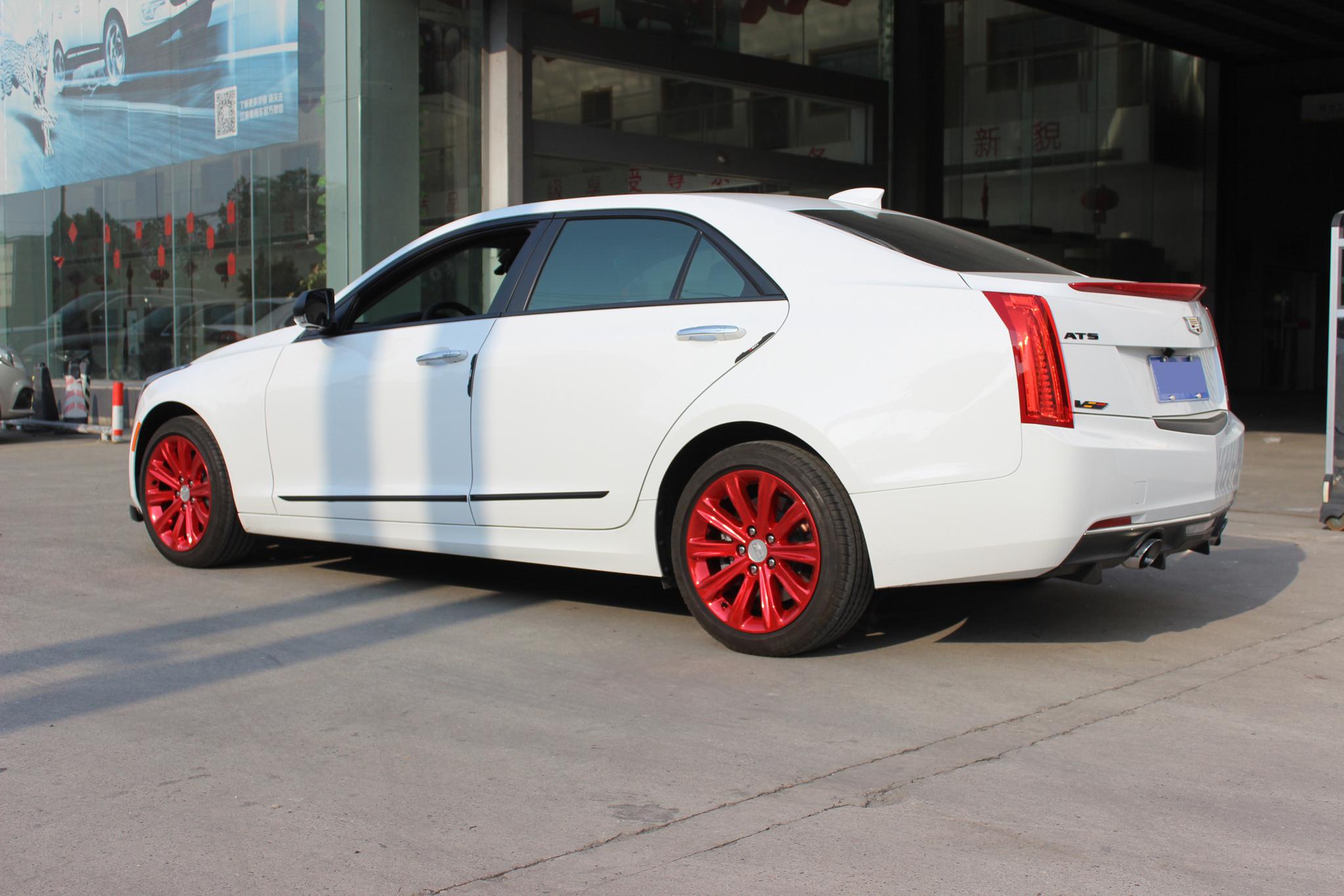 凯迪拉克atsl原车烤漆轮毂改色电镀案例奉上 说不定有你喜欢的呢