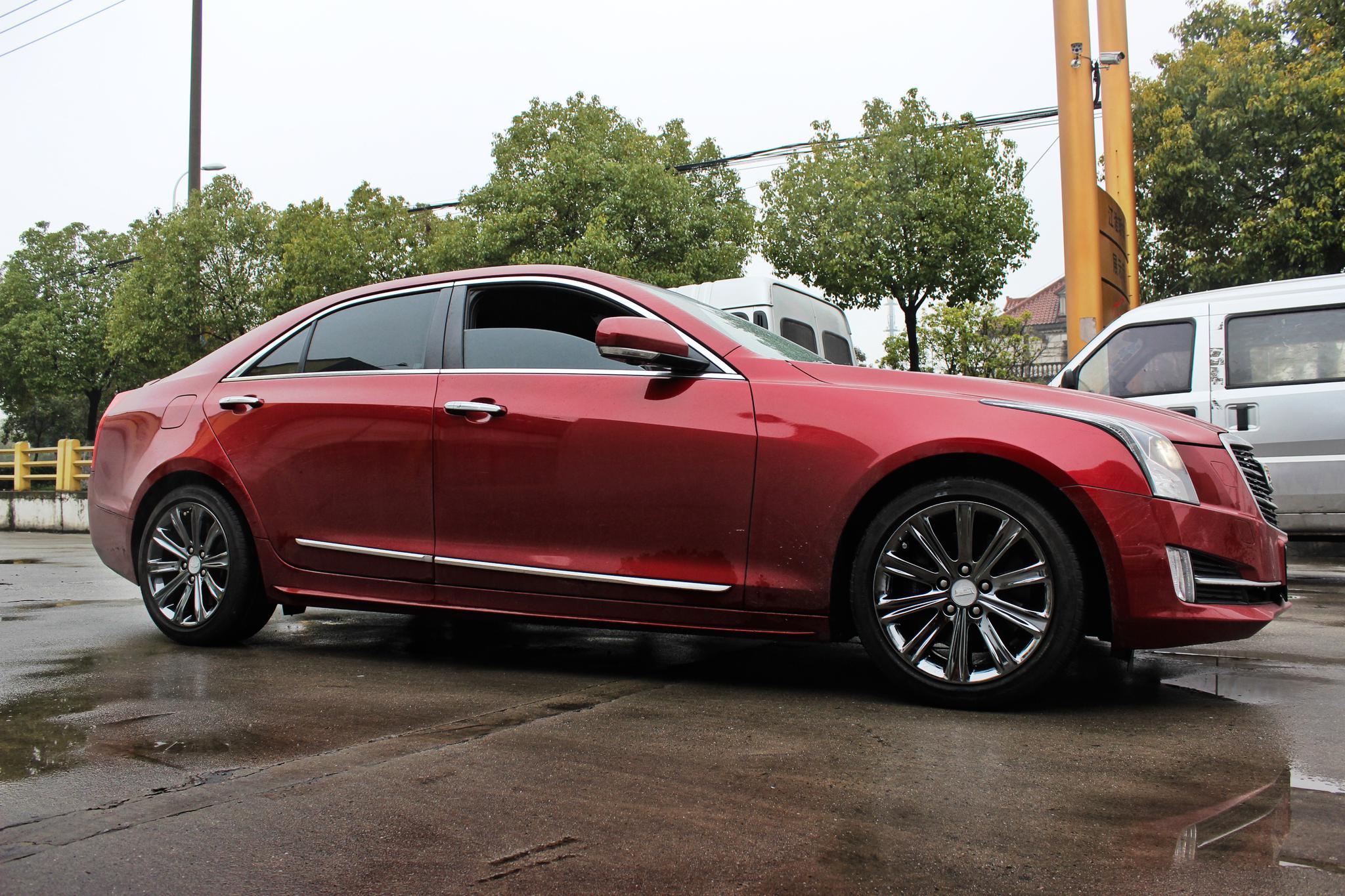 凯迪拉克atsl原车烤漆轮毂改色电镀案例奉上 说不定有你喜欢的呢