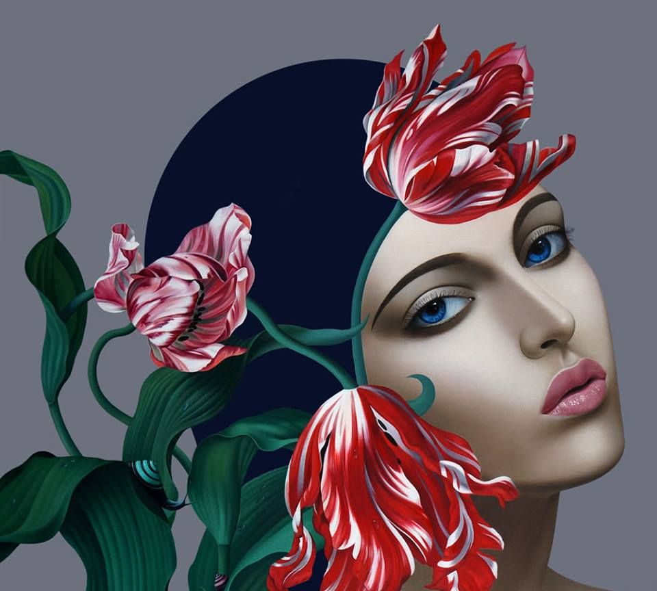 插画:俄罗斯超现实主义画家slava fokk人物作品