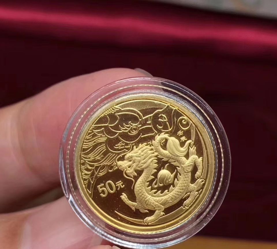2012壬辰(龙)年金银纪念币,你见过吗?_高清图集_新浪网