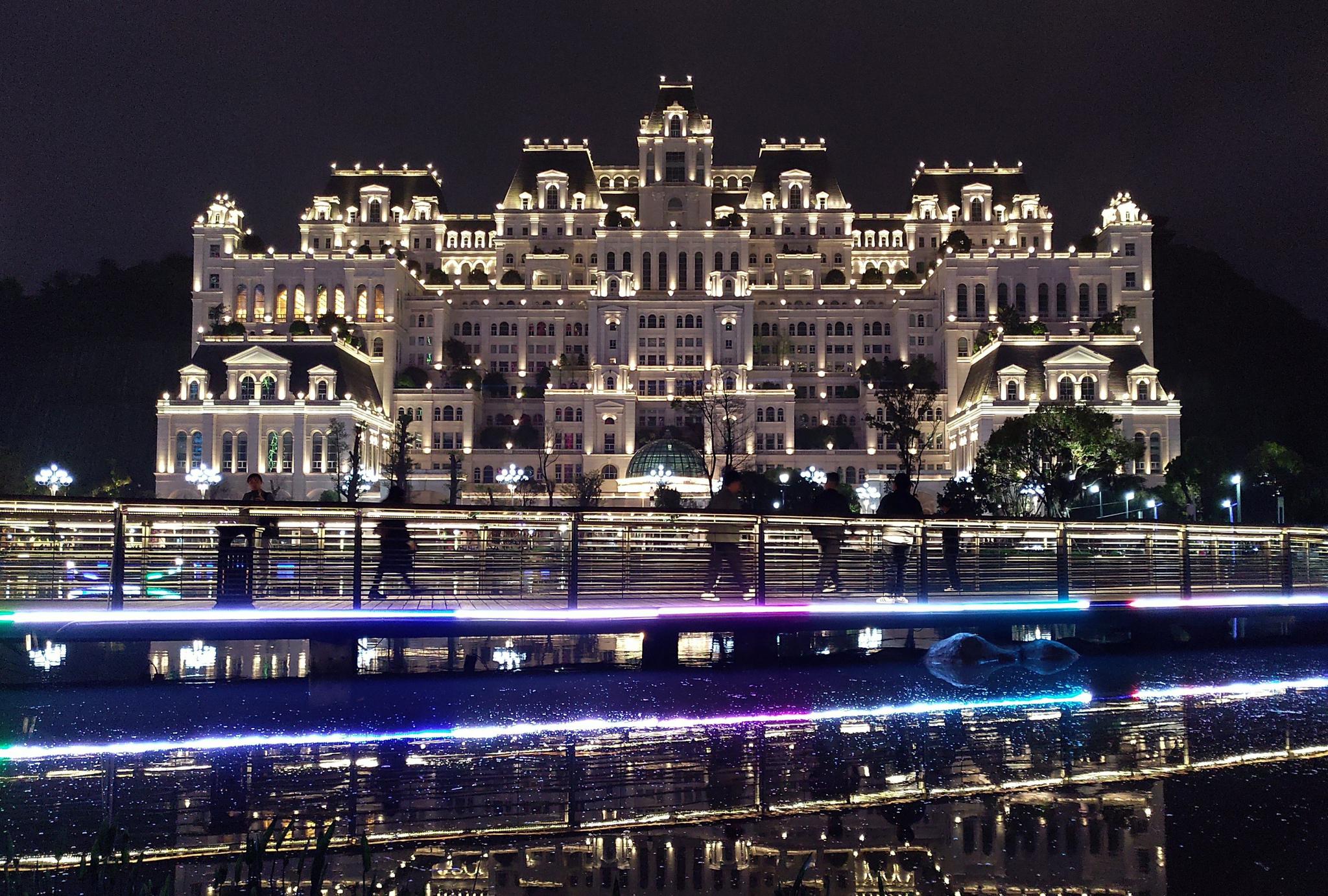 花果园夜景真的很赞